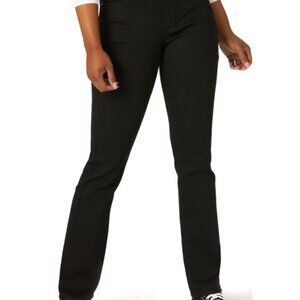 Lee Women's Midrise Bootcut Jean, Black size 16